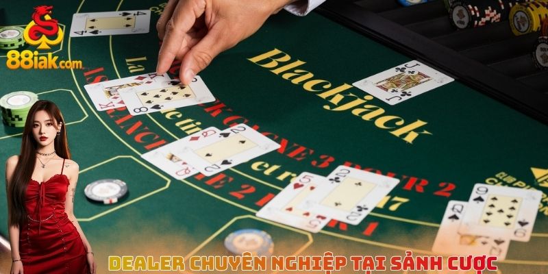 Dealer chuyên nghiệp tại sảnh cược