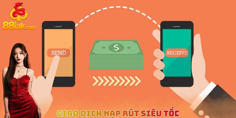 Giao dịch nạp rút siêu tốc