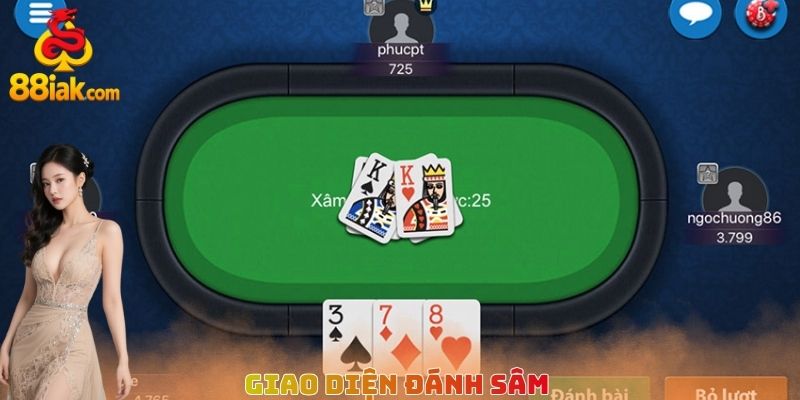 Giao diện đánh sâm