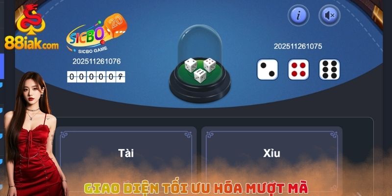 Giao diện tối ưu hóa mượt mà