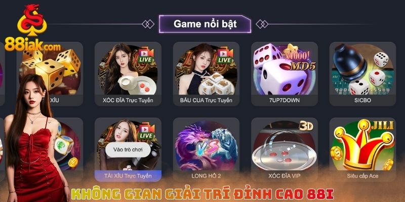 Không gian giải trí đỉnh cao 88i