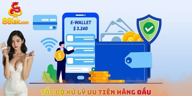 Tốc độ xử lý ưu tiên hàng đầu